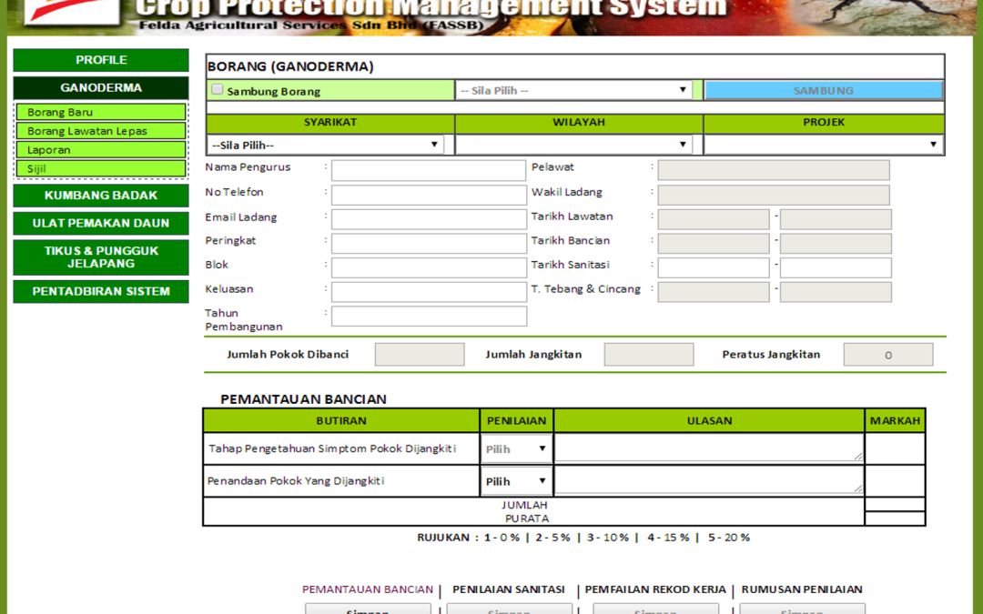 Crop Protection Management System (CPMS)